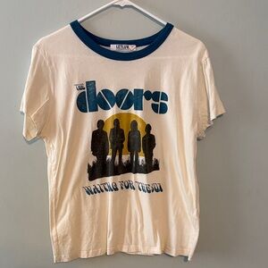 Letluv rock band tee from anthropologie.